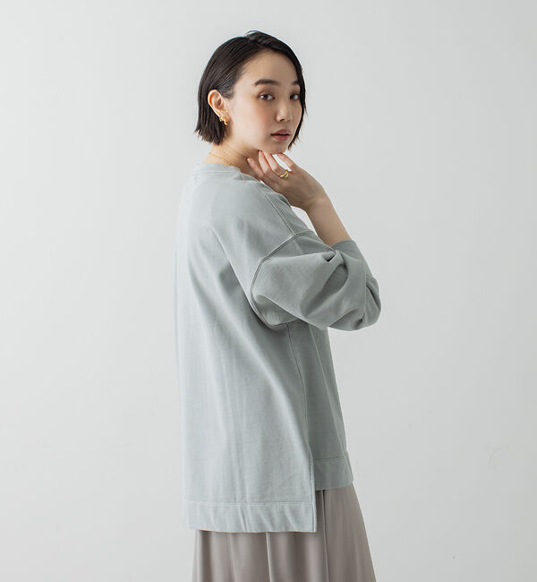 collex「ピグメントダイ裏毛ビックプルオーバー」|Tシャツ・カットソー|