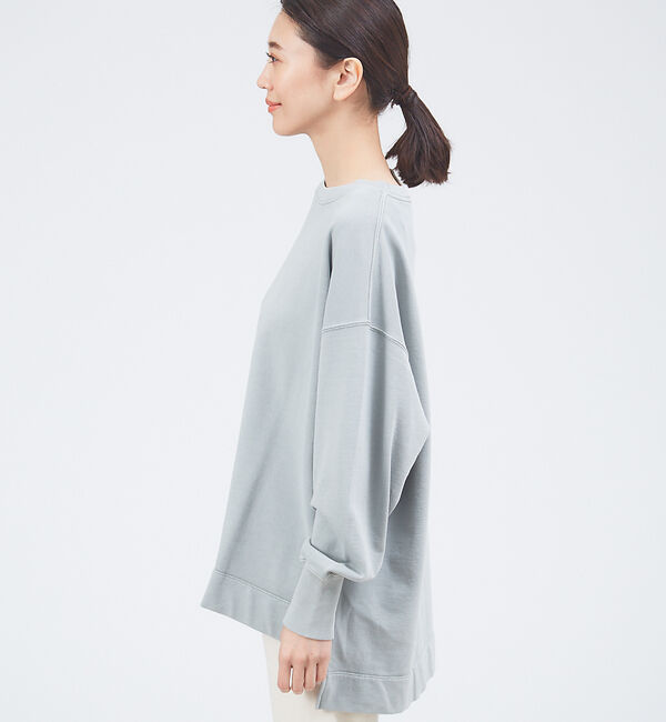 collex「ピグメントダイ裏毛ビックプルオーバー」|Tシャツ・カットソー|