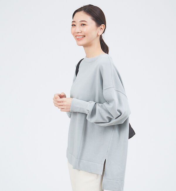 collex「ピグメントダイ裏毛ビックプルオーバー」|Tシャツ・カットソー|