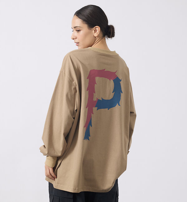 ABAHOUSE「【POLER/ポーラー】BIG LOGO CREW/ビッグロゴ クルーネック ロ」|Tシャツ・カットソー|