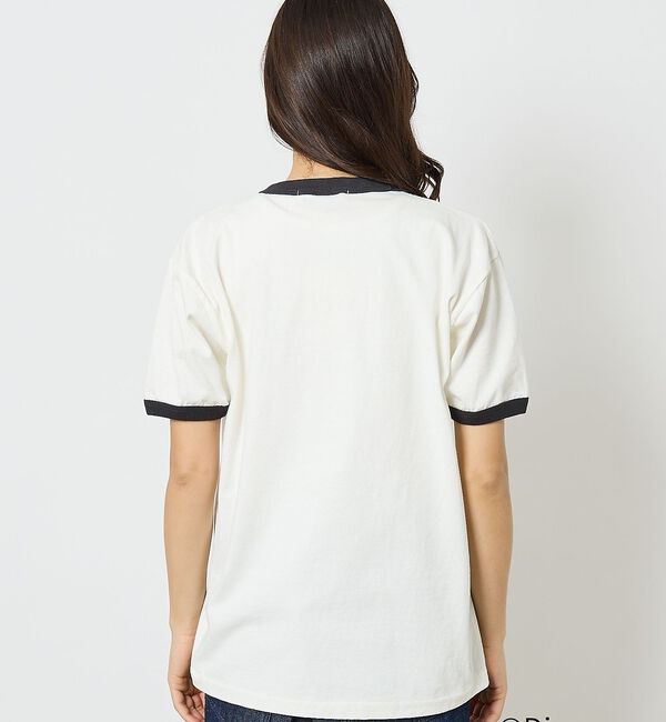 Rouge vif「【JOHNBULL/ジョンブル】MICKEY MOUSE RINGER T/ミッ」|Tシャツ・カットソー|