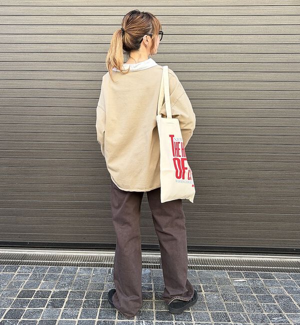 Rouge vif「【MICA＆DEAL / マイカ＆ディール】ラガーシャツ / ロングスリーブTシ」|Tシャツ・カットソー|