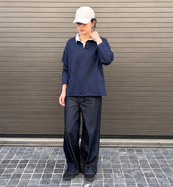 Rouge vif「【MICA＆DEAL / マイカ＆ディール】ラガーシャツ / ロングスリーブTシ」|Tシャツ・カットソー|