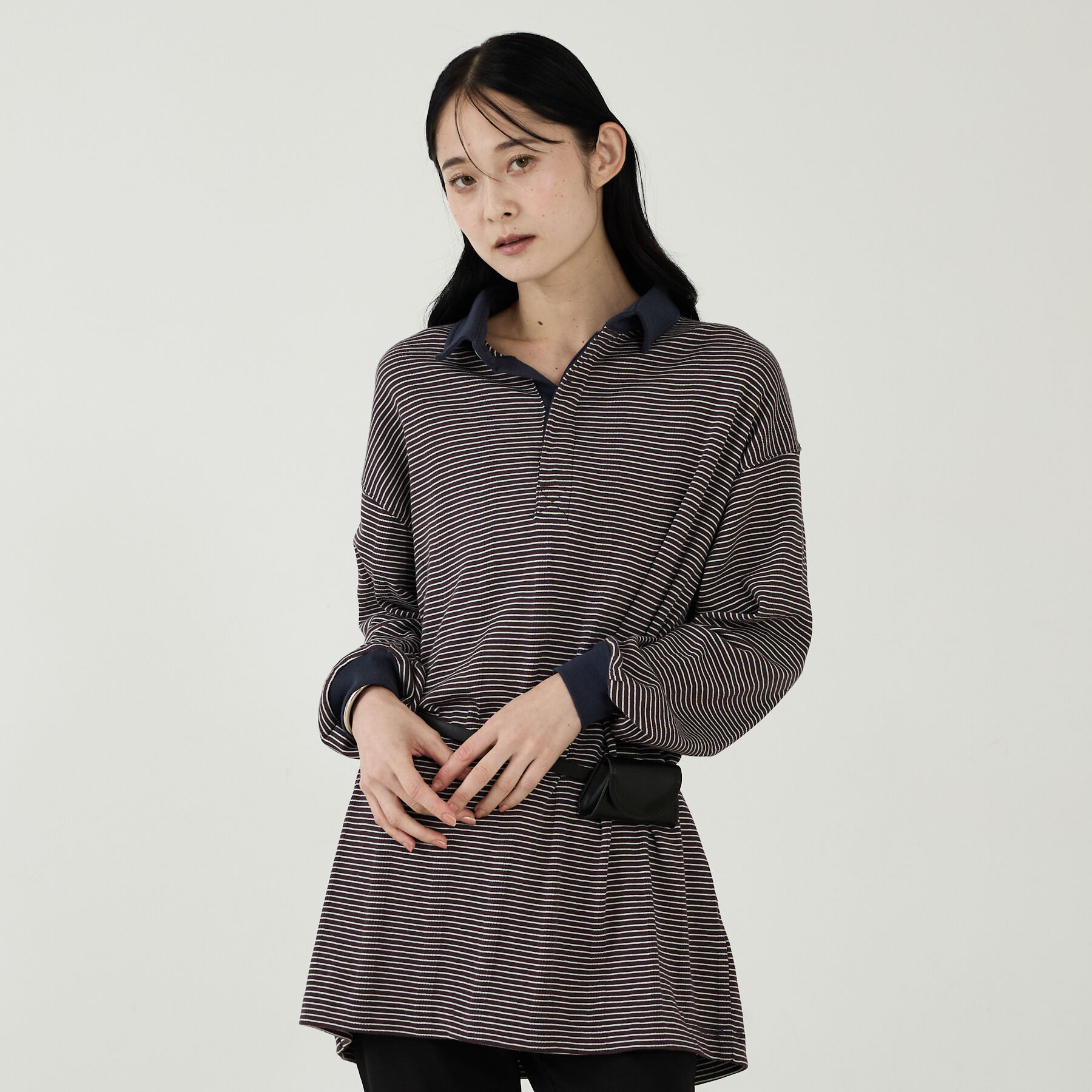 Rouge vif「【Robert P Miller | ロバート・ピー・ミラー】ラガーワンピース/」|Tシャツ・カットソー|
