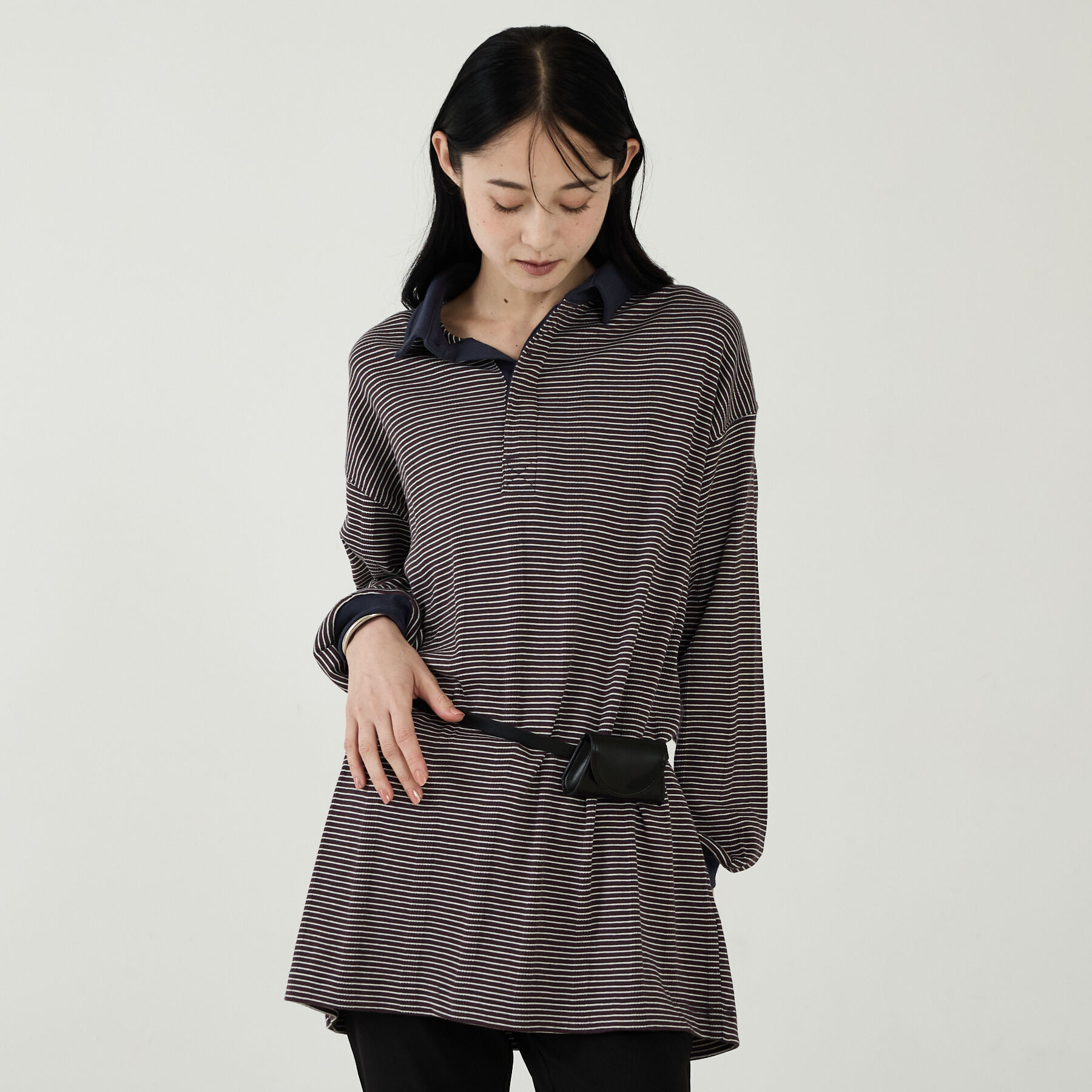 Rouge vif「【Robert P Miller | ロバート・ピー・ミラー】ラガーワンピース/」|Tシャツ・カットソー|