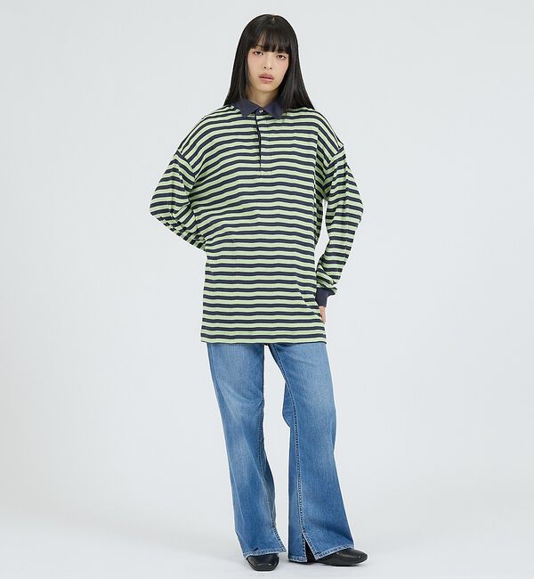 Rouge vif「【Robert P Miller | ロバート・ピー・ミラー】ラガーワンピース/」|Tシャツ・カットソー|