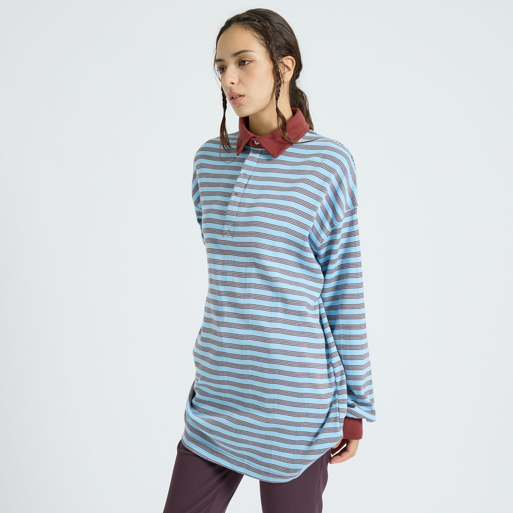 Rouge vif「【Robert P Miller | ロバート・ピー・ミラー】ラガーワンピース/」|Tシャツ・カットソー|
