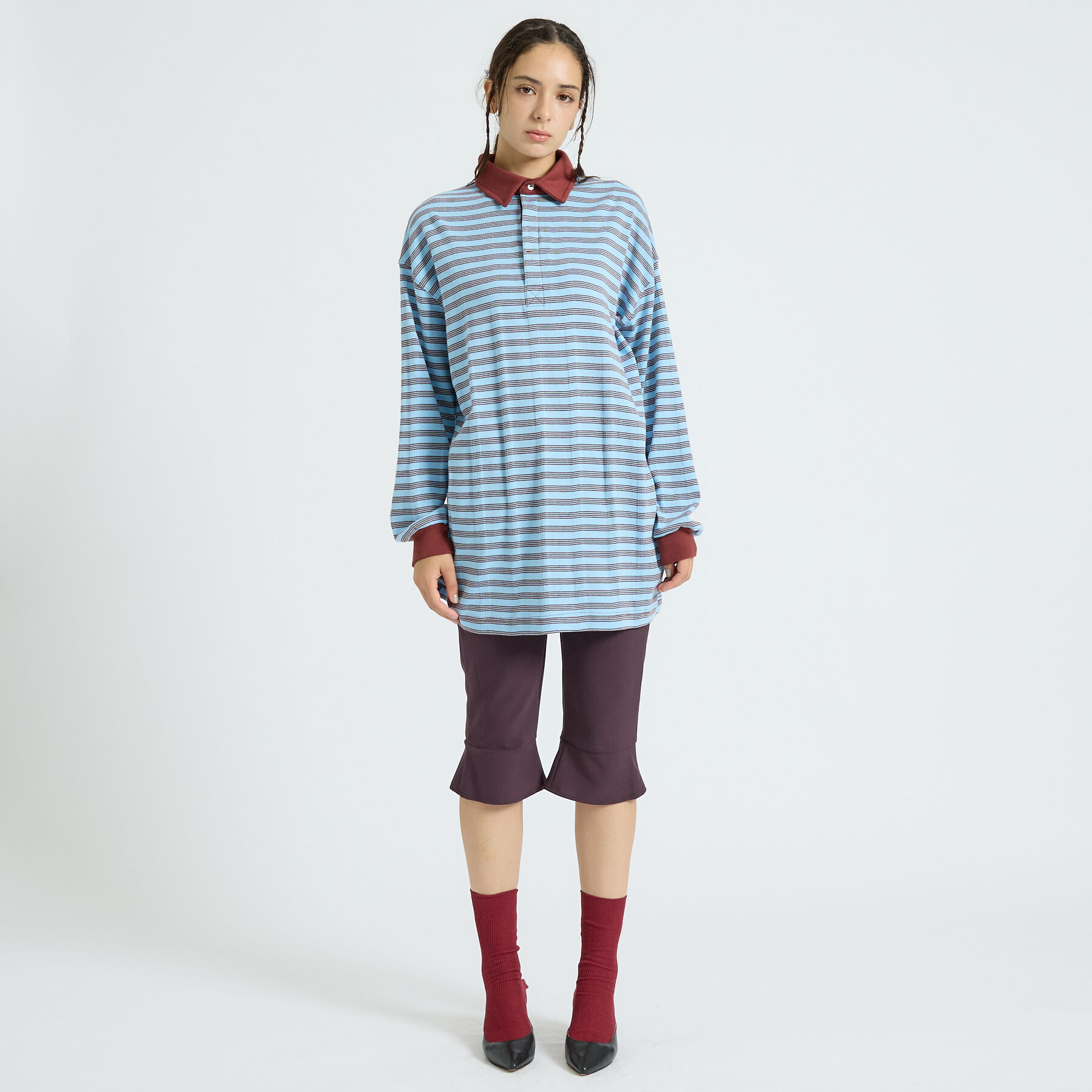 Rouge vif「【Robert P Miller | ロバート・ピー・ミラー】ラガーワンピース/」|Tシャツ・カットソー|