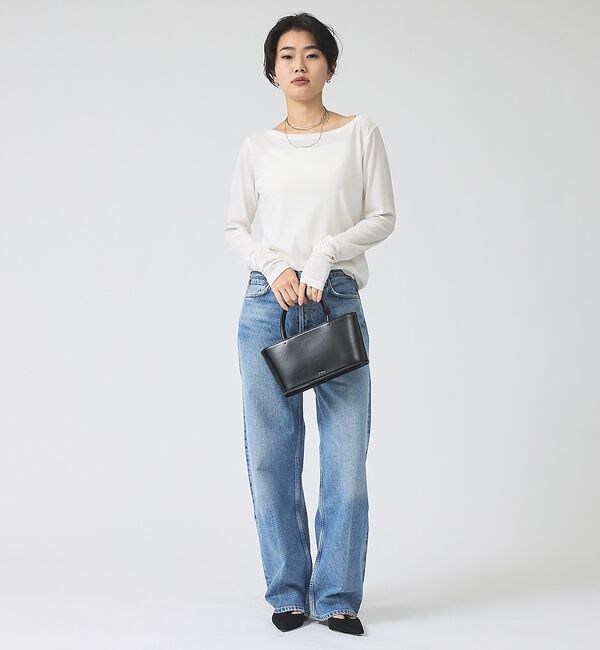 Rouge vif「【AGOLDE/エーゴールドイー】Arc Jean 29 IN BRINK /」|デニム|