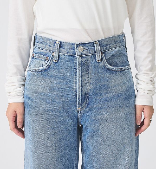Rouge vif「【AGOLDE/エーゴールドイー】Arc Jean 29 IN BRINK /」|デニム|