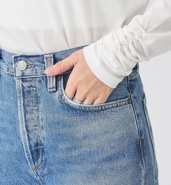 Rouge vif「【AGOLDE/エーゴールドイー】Arc Jean 29 IN BRINK /」|デニム|