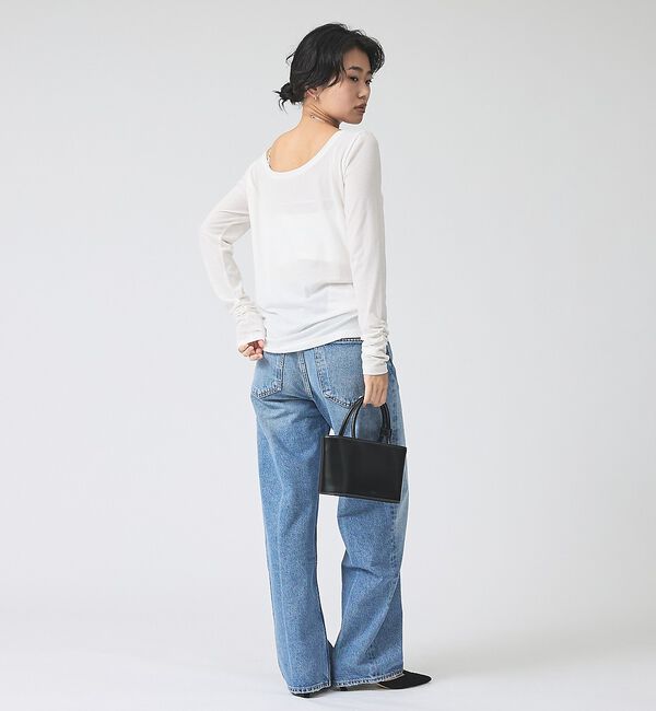 Rouge vif「【AGOLDE/エーゴールドイー】Arc Jean 29 IN BRINK /」|デニム|