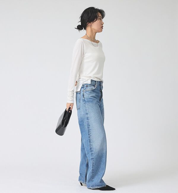 Rouge vif「【AGOLDE/エーゴールドイー】Arc Jean 29 IN BRINK /」|デニム|