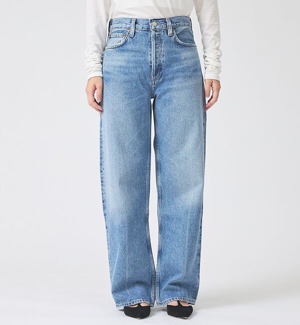 Rouge vif「【AGOLDE/エーゴールドイー】Arc Jean 29 IN BRINK /」|デニム|