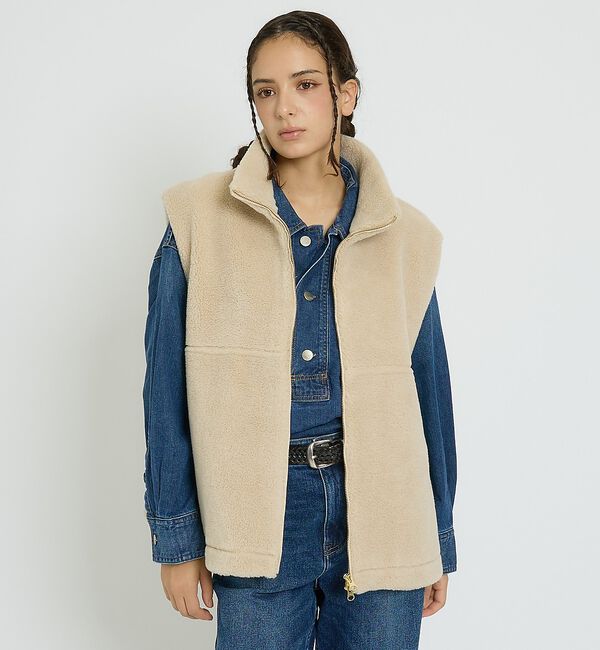 Rouge vif「【Healthy denim / ヘルシーデニム】Roti/デニムシャツ/スキッ」|シャツ・ブラウス|