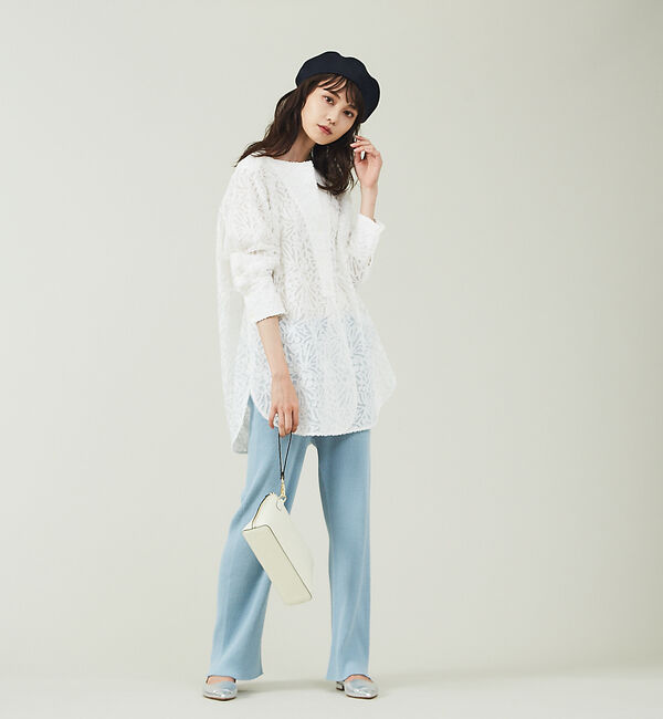 qualite「シームレスリブニットパンツ」|その他|