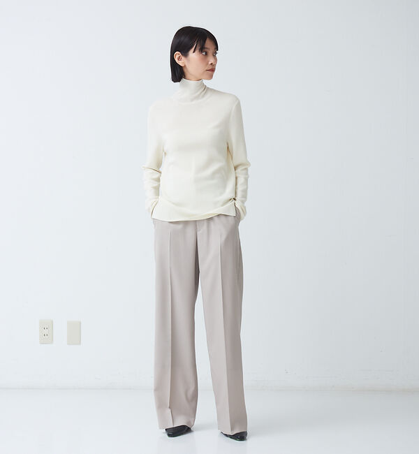 The Store by C' 「【COCUCA】ストレート ワイドパンツ」|スラックス|