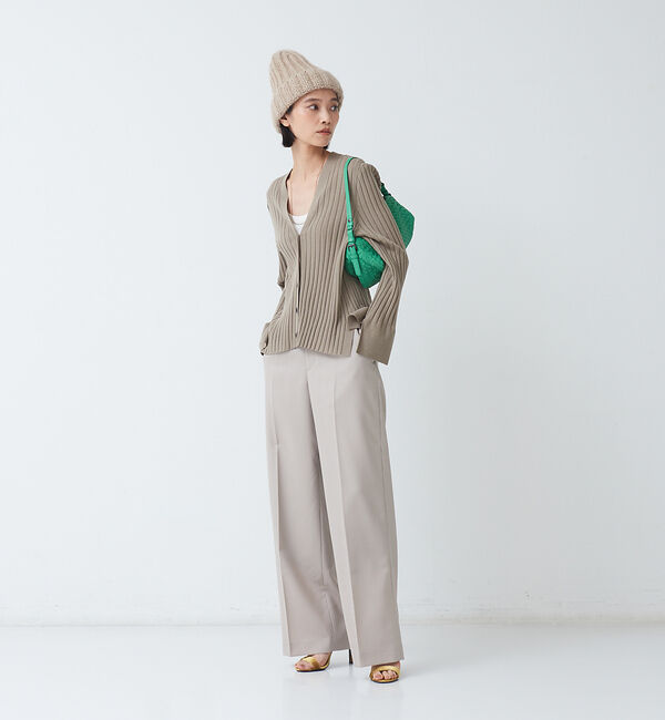 The Store by C' 「【COCUCA】ストレート ワイドパンツ」|スラックス|