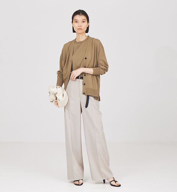 The Store by C' 「【COCUCA】ストレート ワイドパンツ」|スラックス|