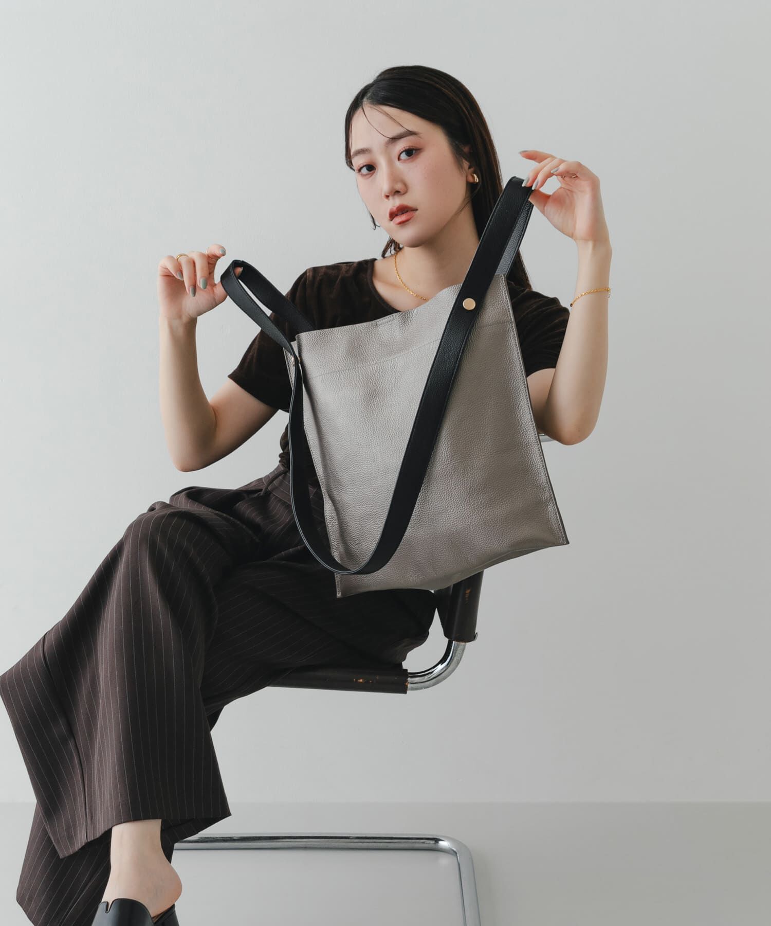 RODE SKO「『一部別注カラー』BEAURE　カウレザー2デザインベルトバッグ」|トートバッグ|