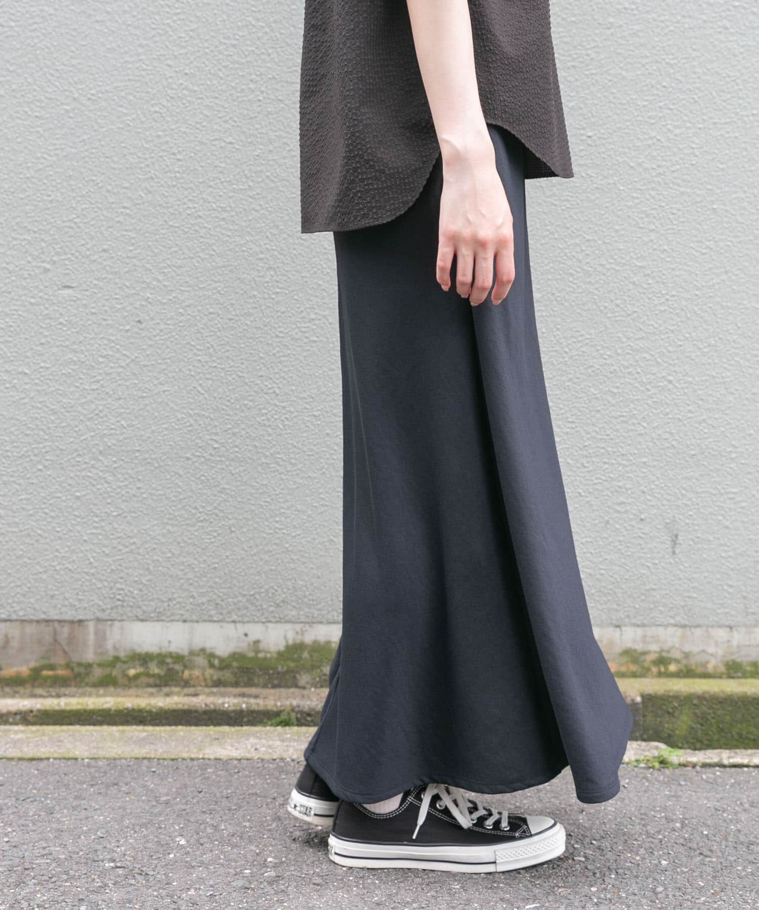 URBAN RESEARCH DOORS「FORK&SPOON　ドライタッチカットスカート」|スカート|