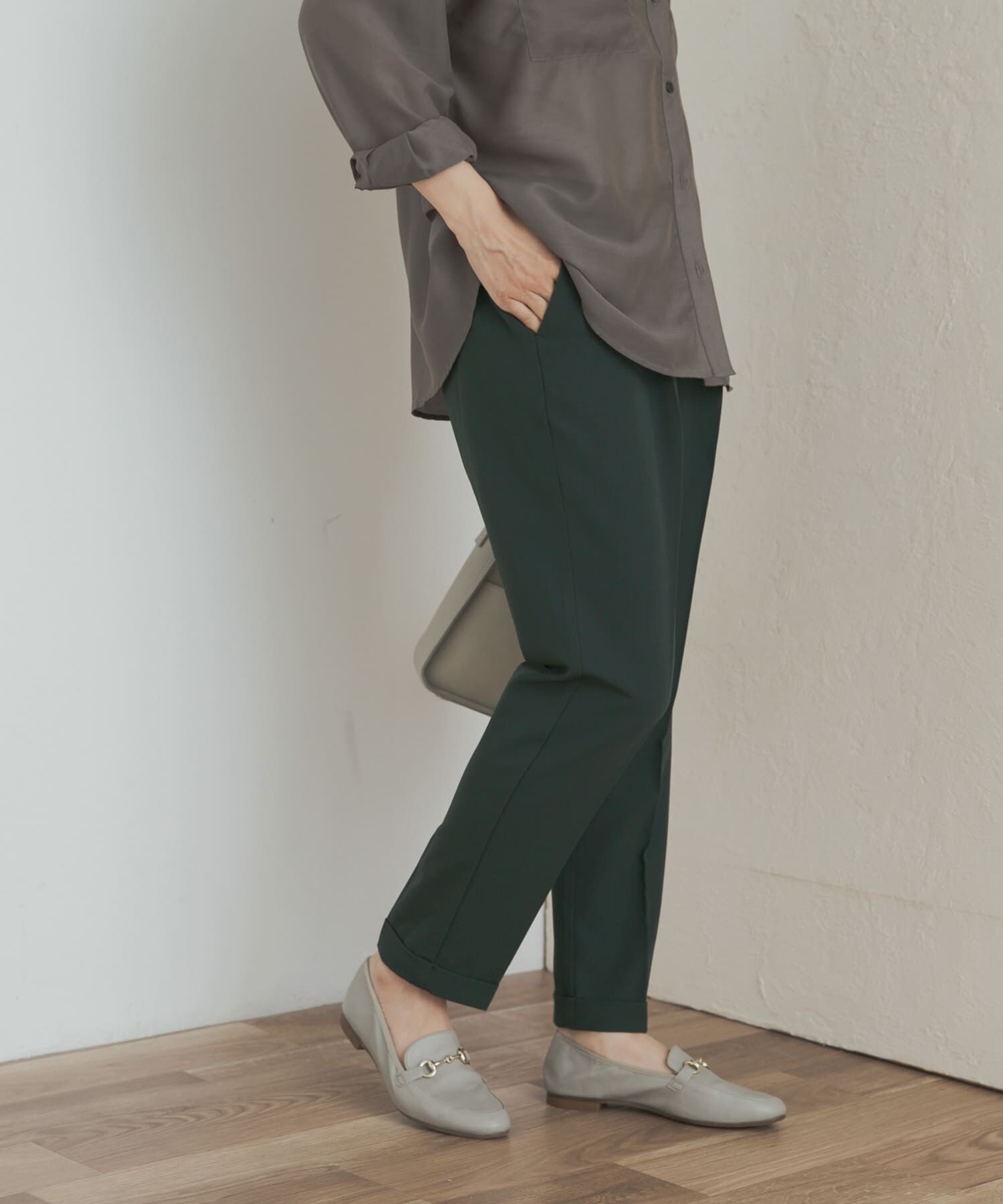 URBAN RESEARCH DOORS「『3サイズ展開』ストレッチテーパードイージーパンツ」|その他|