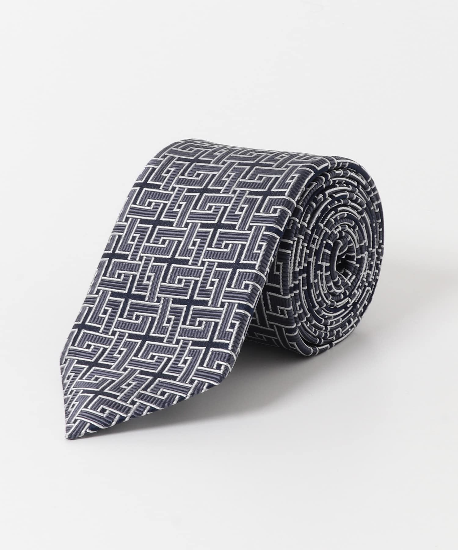 URBAN RESEARCH DOORS「LIFE STYLE TAILOR　26SS国内タイ幾何学1」|ネクタイ・蝶ネクタイ|