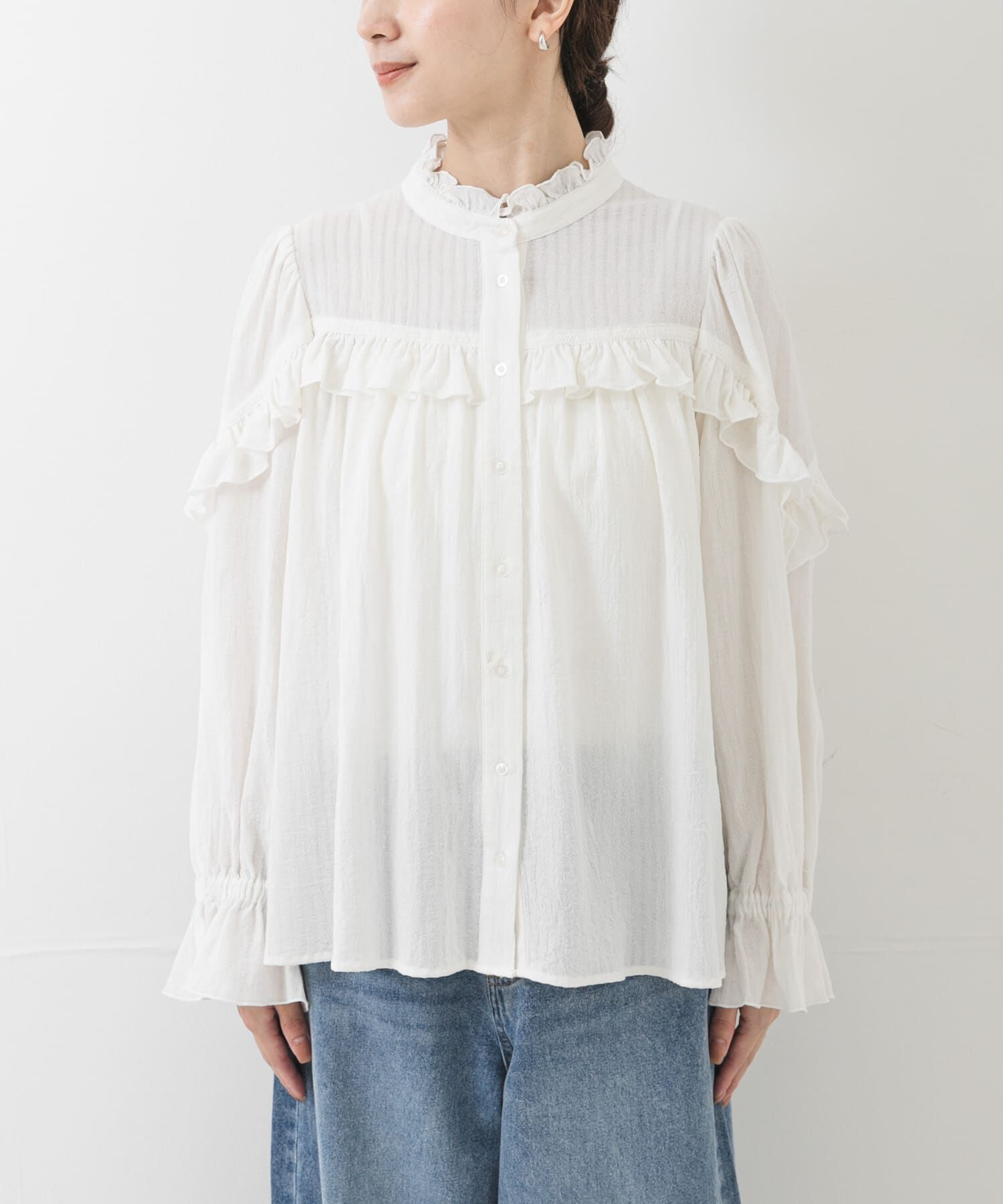 URBAN RESEARCH「Picchi Nia　WARM CHALK」|シャツ・ブラウス|