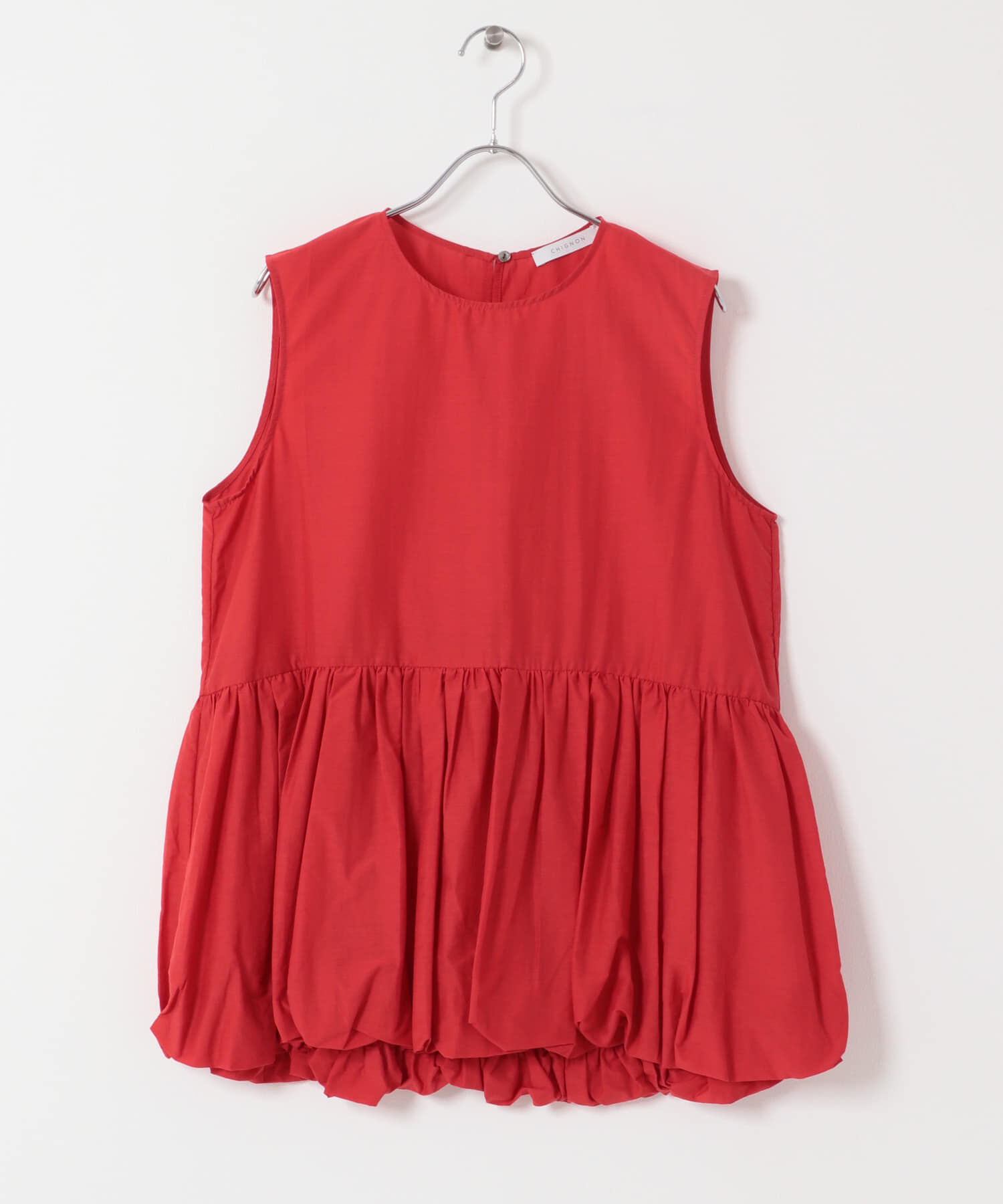 URBAN RESEARCH ROSSO「CHIGNON　バルーンペプラムブラウス」|シャツ・ブラウス|