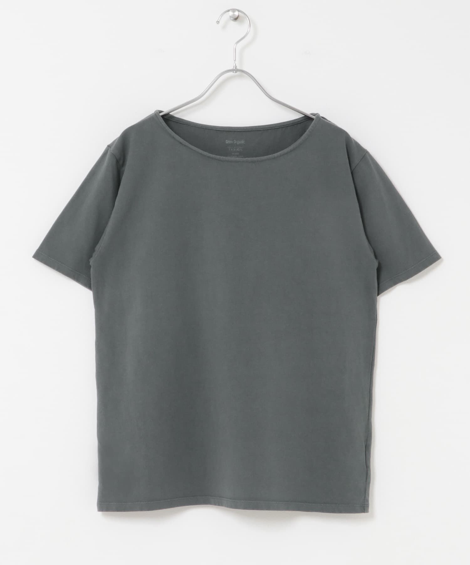 URBAN RESEARCH DOORS「GrowOrganicボートネックTシャツ」|Tシャツ・カットソー|