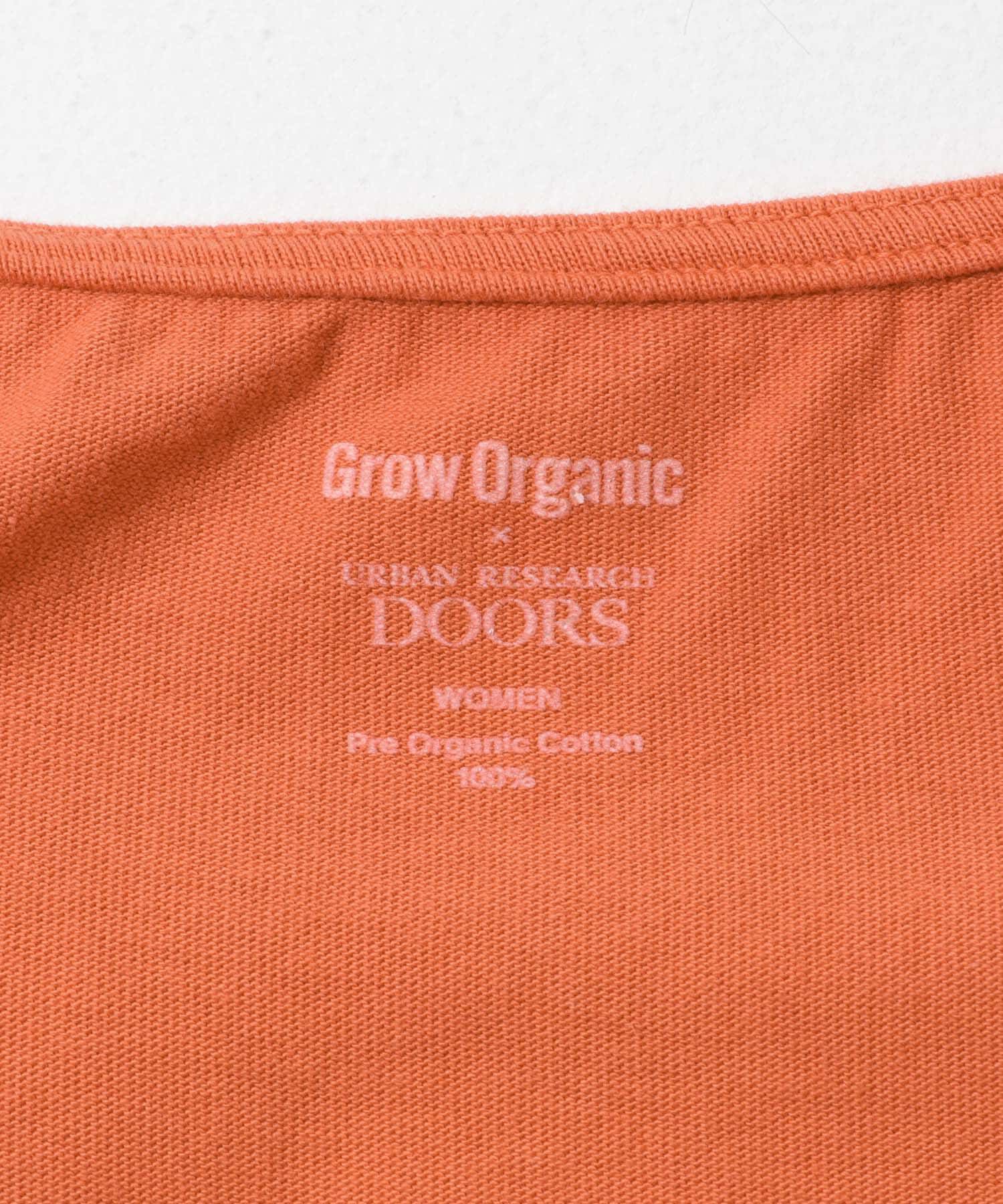 URBAN RESEARCH DOORS「GrowOrganicボートネックTシャツ」|Tシャツ・カットソー|