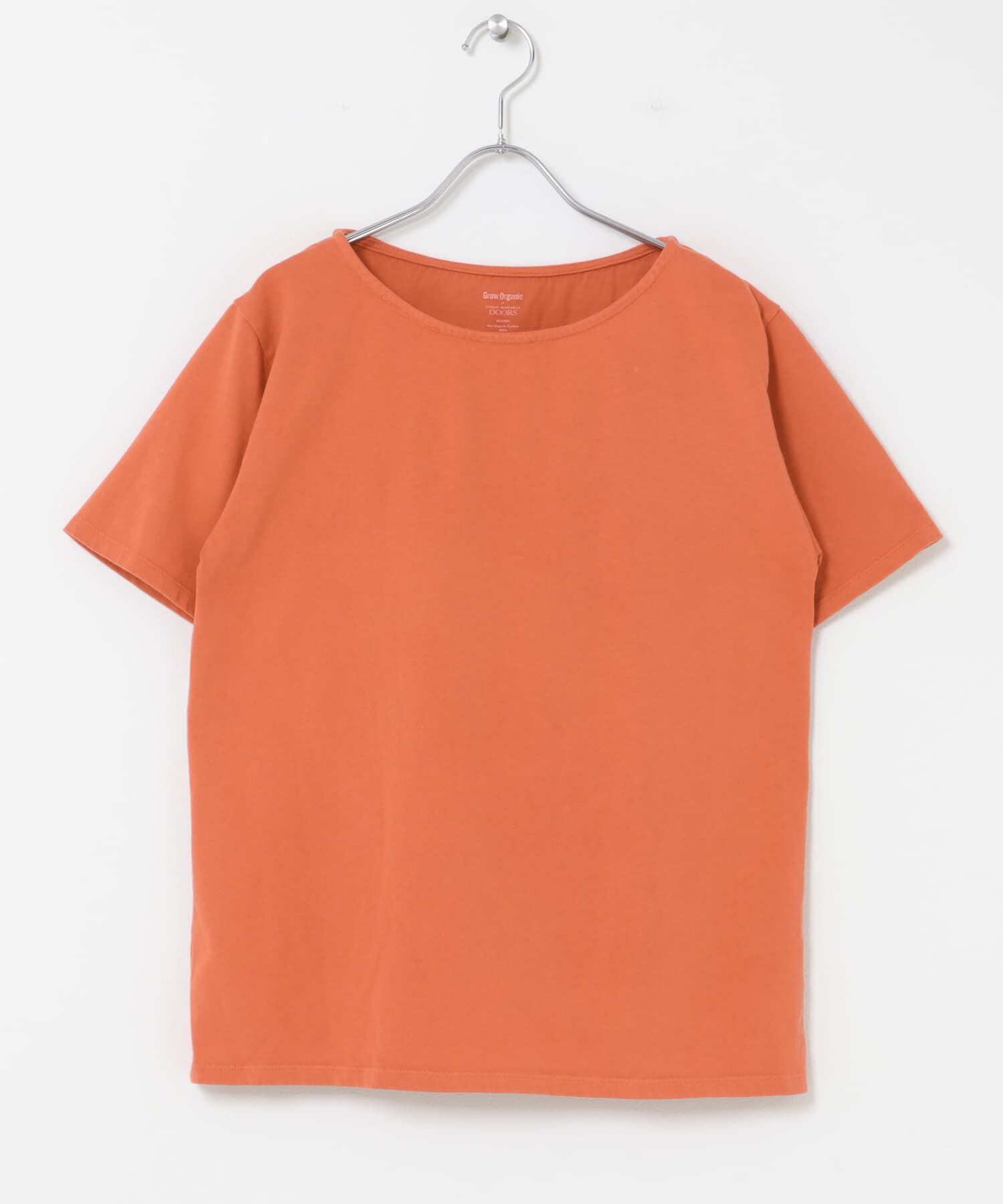 URBAN RESEARCH DOORS「GrowOrganicボートネックTシャツ」|Tシャツ・カットソー|