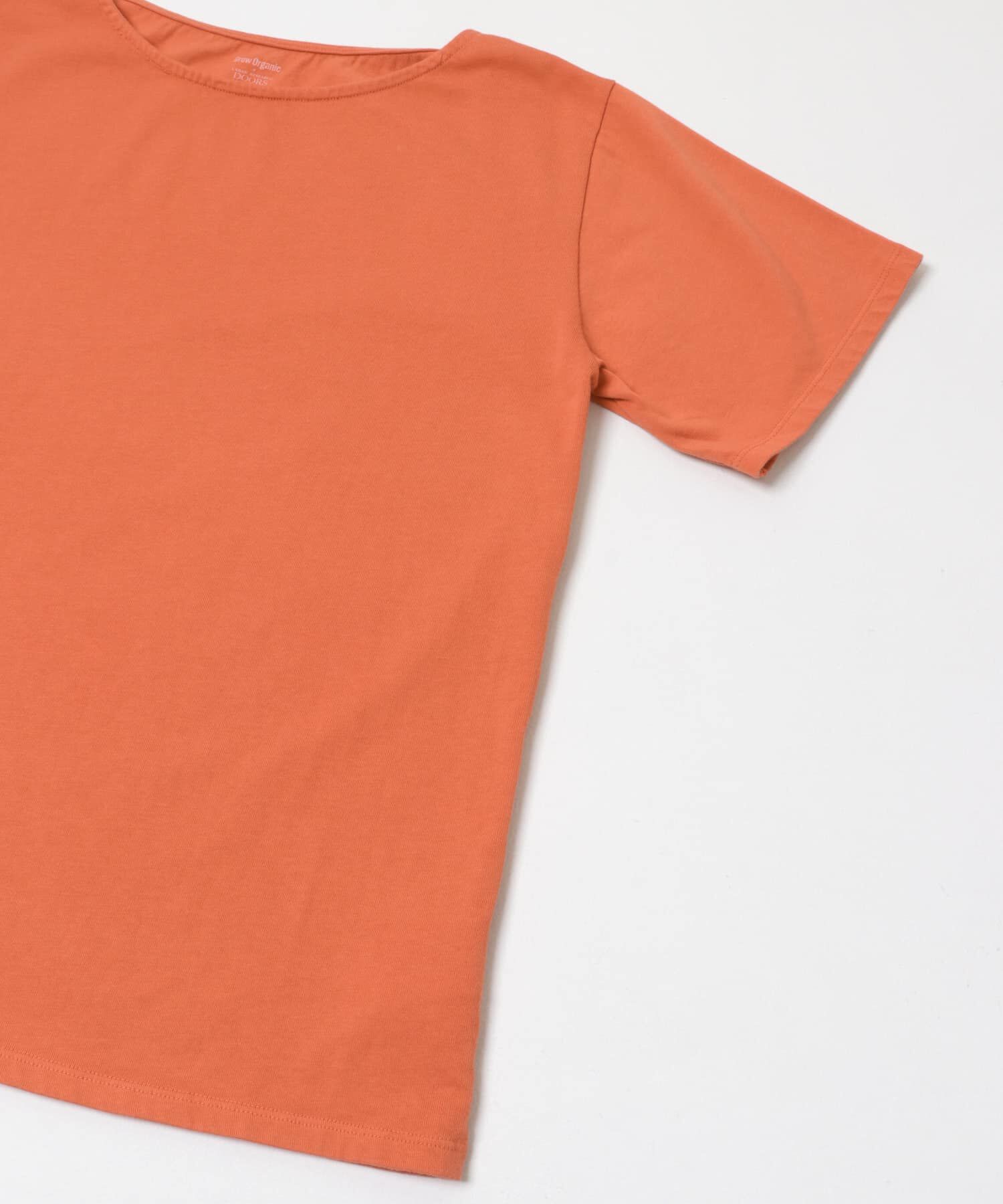 URBAN RESEARCH DOORS「GrowOrganicボートネックTシャツ」|Tシャツ・カットソー|