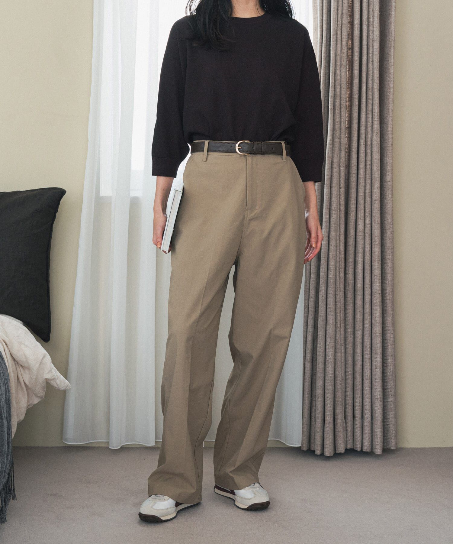 URBAN RESEARCH DOORS「ハイウエストストレッチチノパンツ 26AW」|その他|