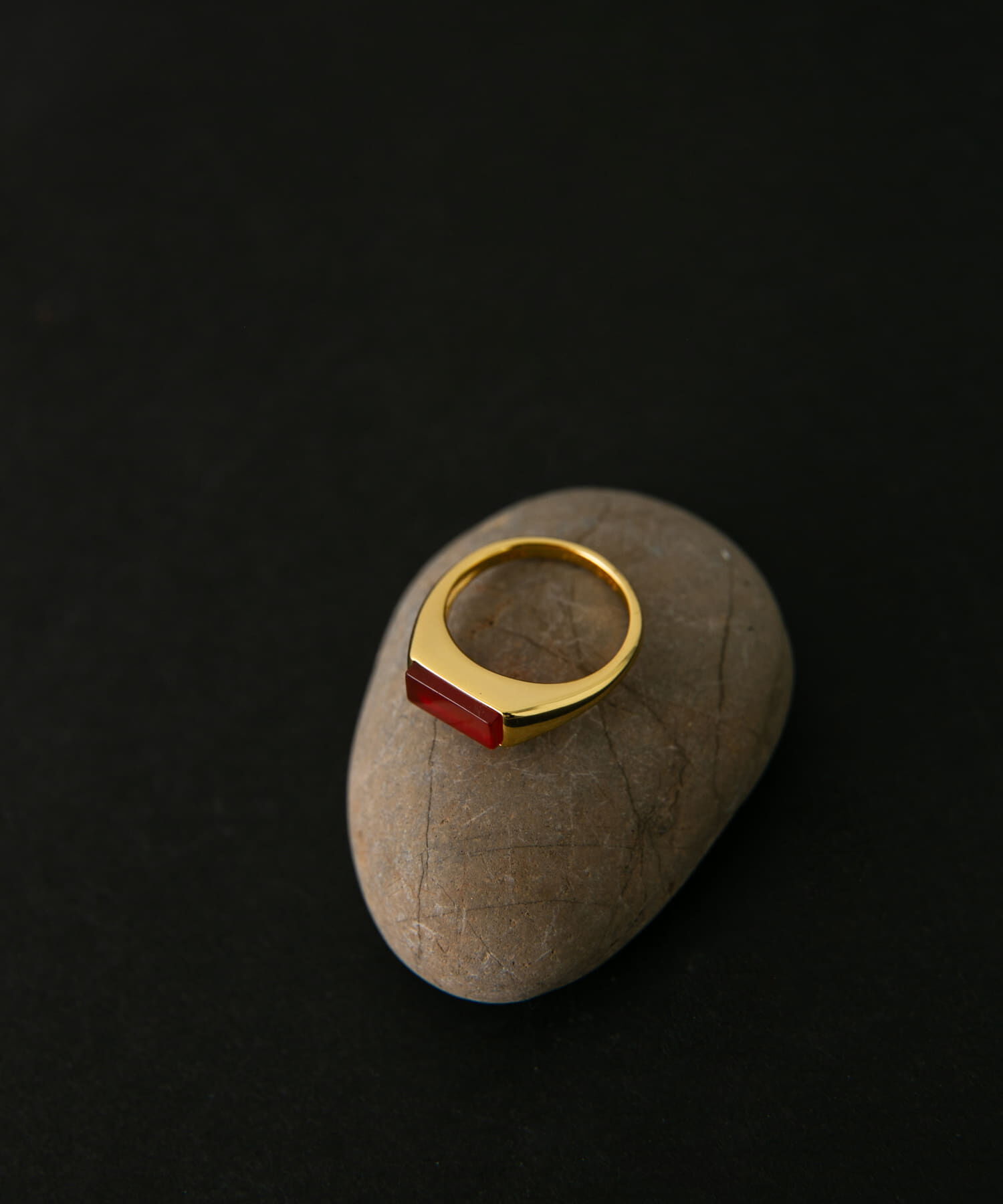 SMELLY「SMELLY so&rsquo;　carnelian pinky ring」|リング|