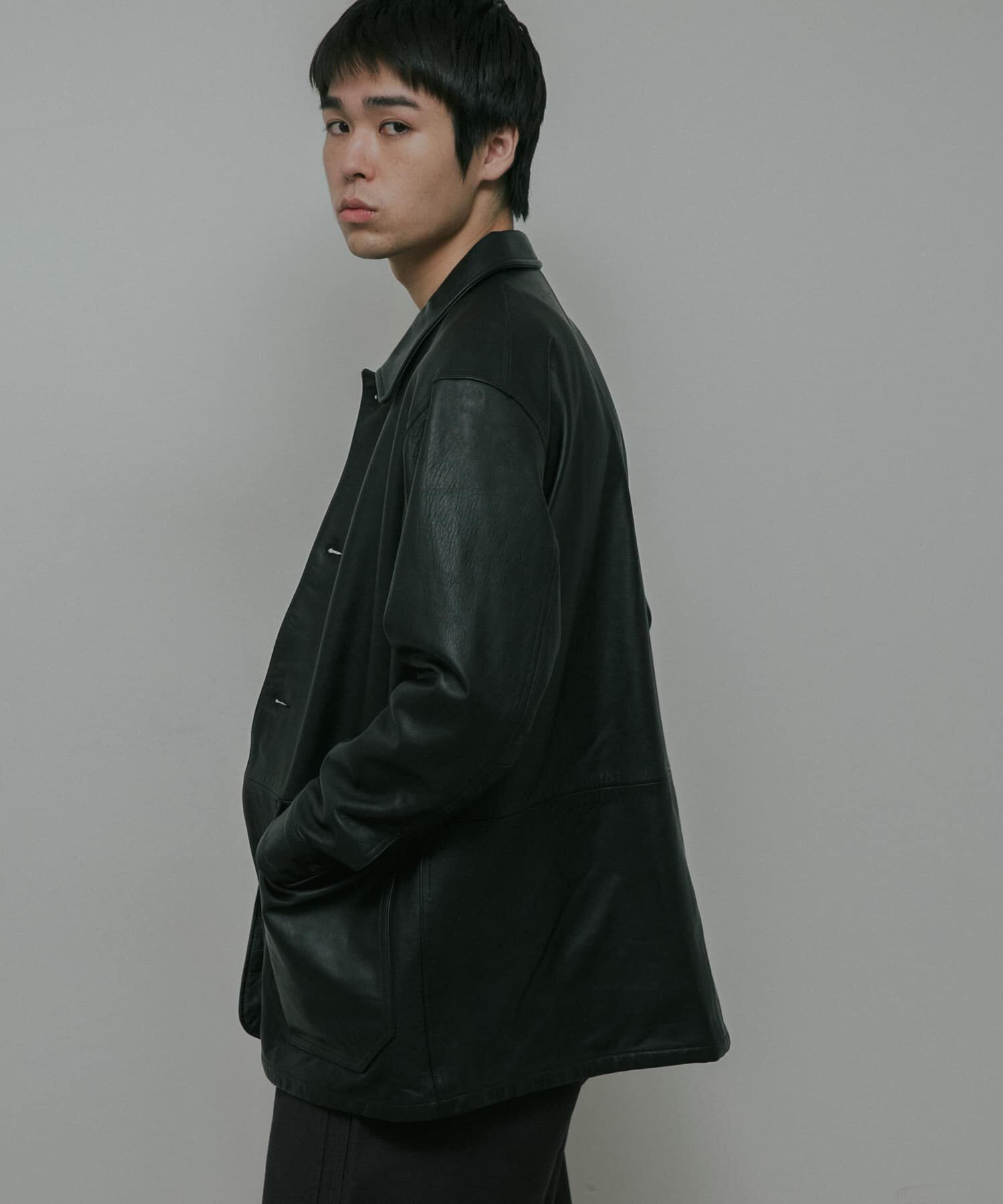 URBAN RESEARCH DOORS「Cow Leather Chore Jacket」|その他|