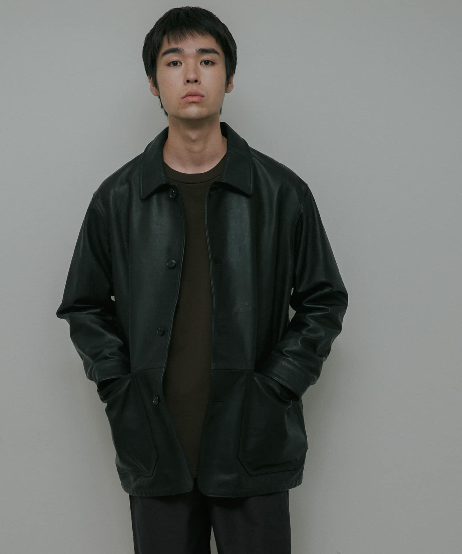 URBAN RESEARCH DOORS「Cow Leather Chore Jacket」|その他|