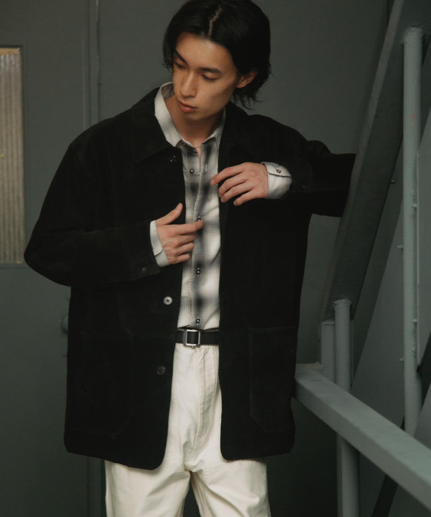 URBAN RESEARCH DOORS「Cow Leather Chore Jacket」|その他|