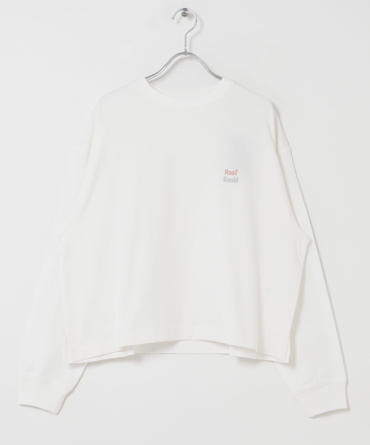 URBAN RESEARCH DOORS「GrowOrganic 刺しゅうロングスリーブTシャツ」|Tシャツ・カットソー|