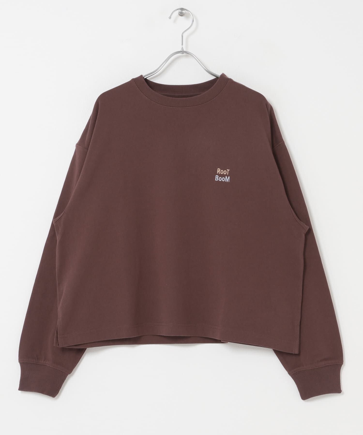 URBAN RESEARCH DOORS「GrowOrganic 刺しゅうロングスリーブTシャツ」|Tシャツ・カットソー|