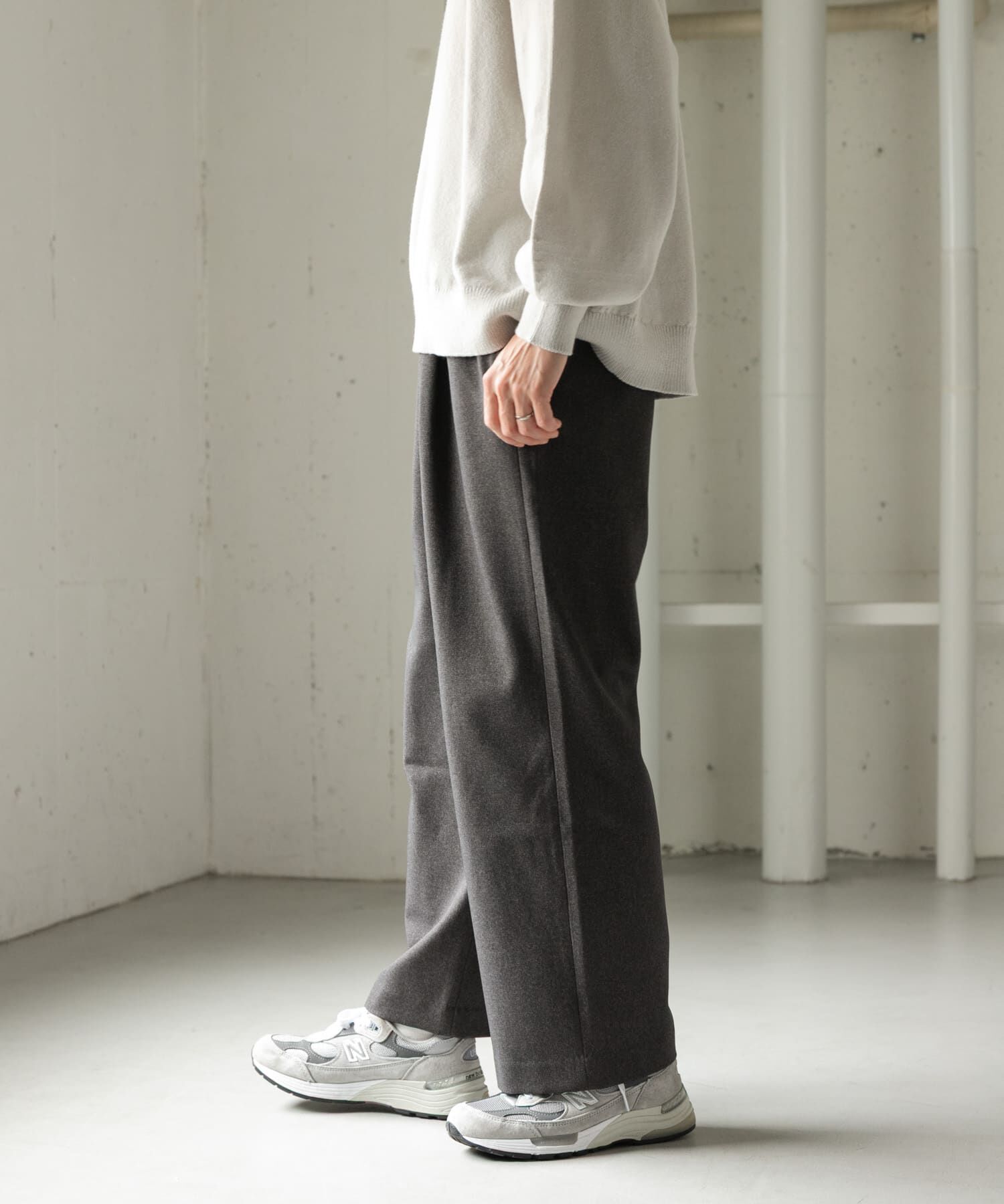URBAN RESEARCH DOORS「FORK&SPOON　ラナテックイージーパンツ」|その他|ダークグレー