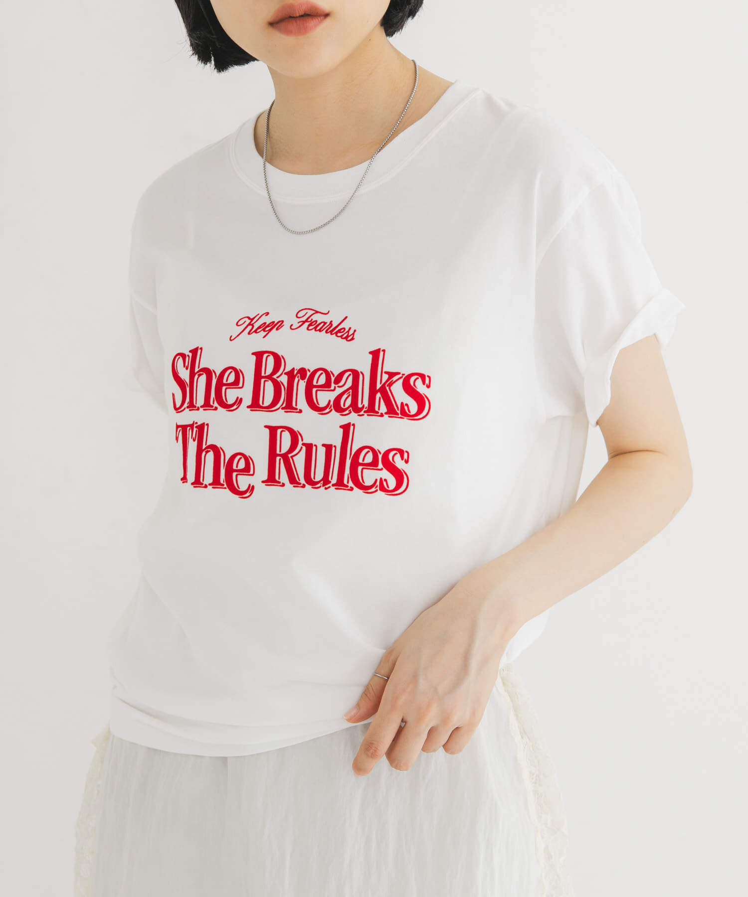  「フロッキーロゴTEE」|Tシャツ・カットソー|