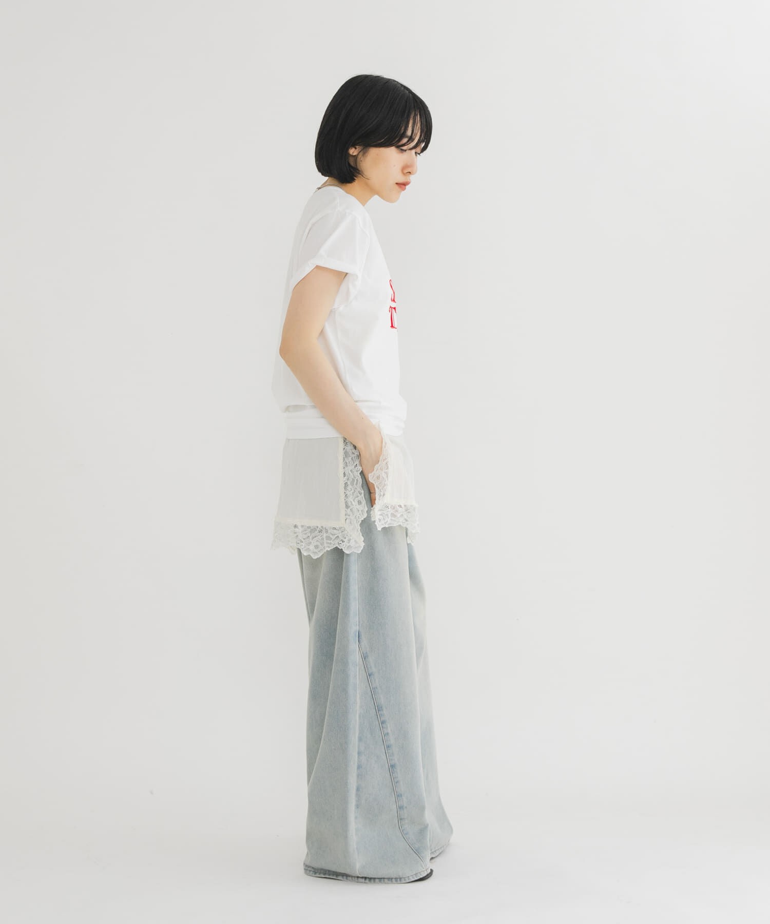  「フロッキーロゴTEE」|Tシャツ・カットソー|