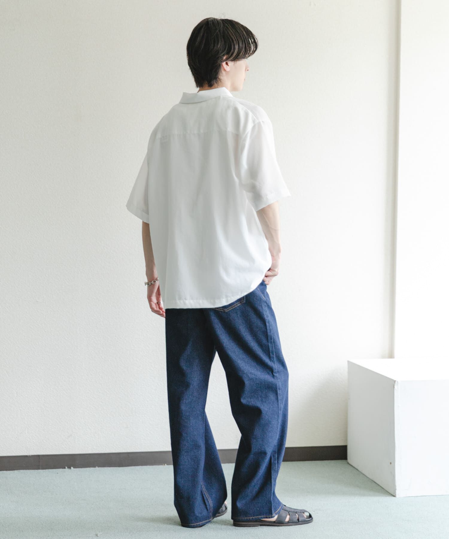 SENSE OF PLACE by URBAN RESEARCH「『接触冷感/速乾』スパンブロードプルオーバーシャツ」|シャツ・ブラウス|