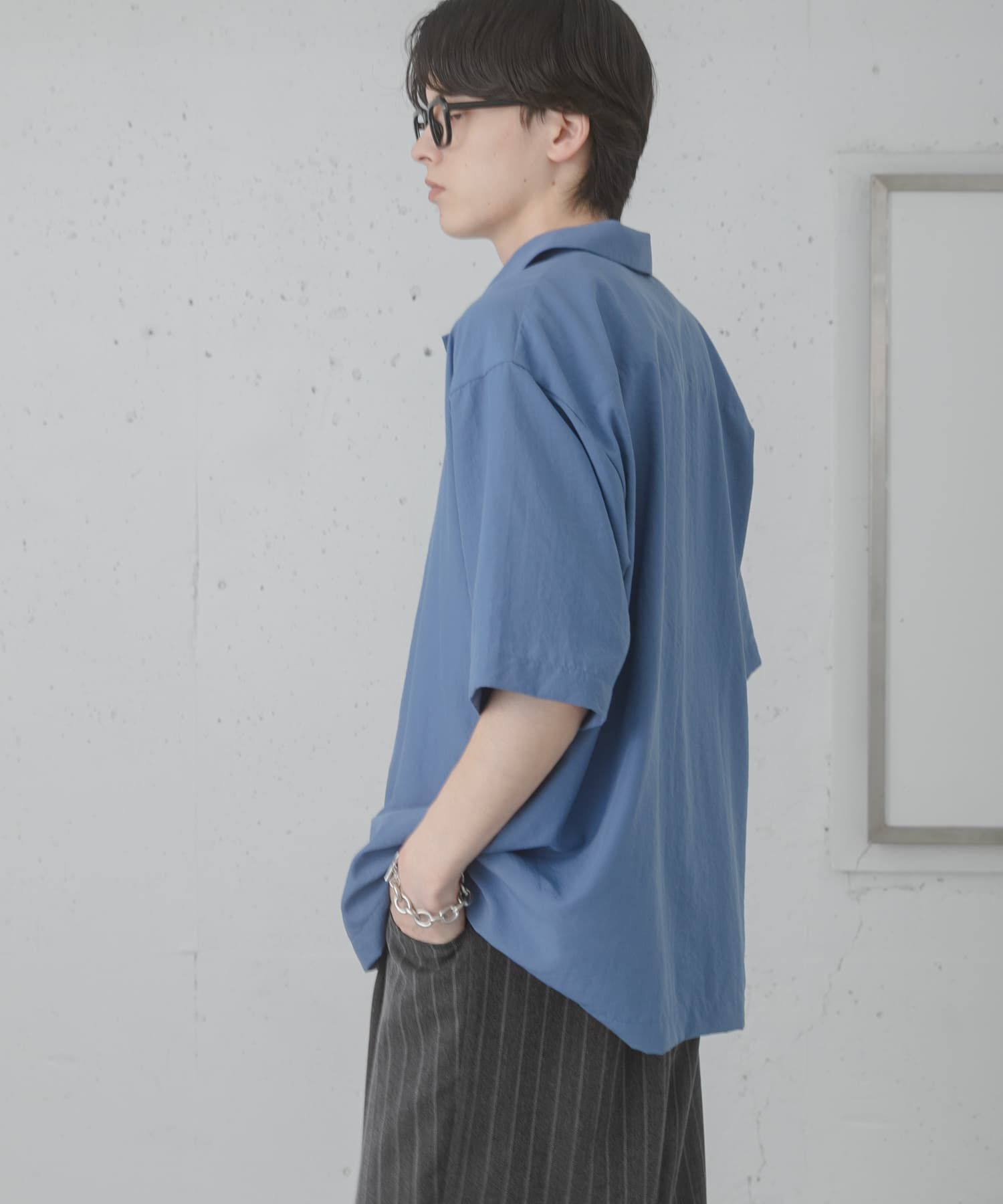SENSE OF PLACE by URBAN RESEARCH「『接触冷感/速乾』スパンブロードプルオーバーシャツ」|シャツ・ブラウス|