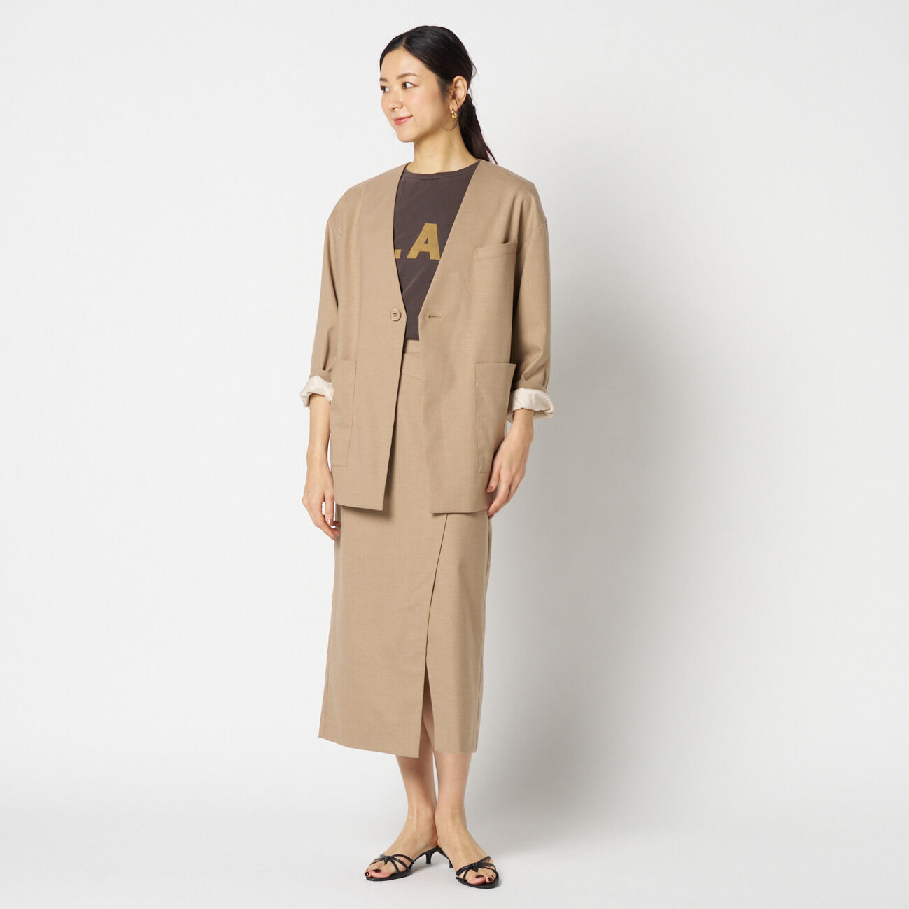 HELIOPOLE「HELIOPOLE the ELLISON JACKET (NO COLLAR)」|デニムジャケット|