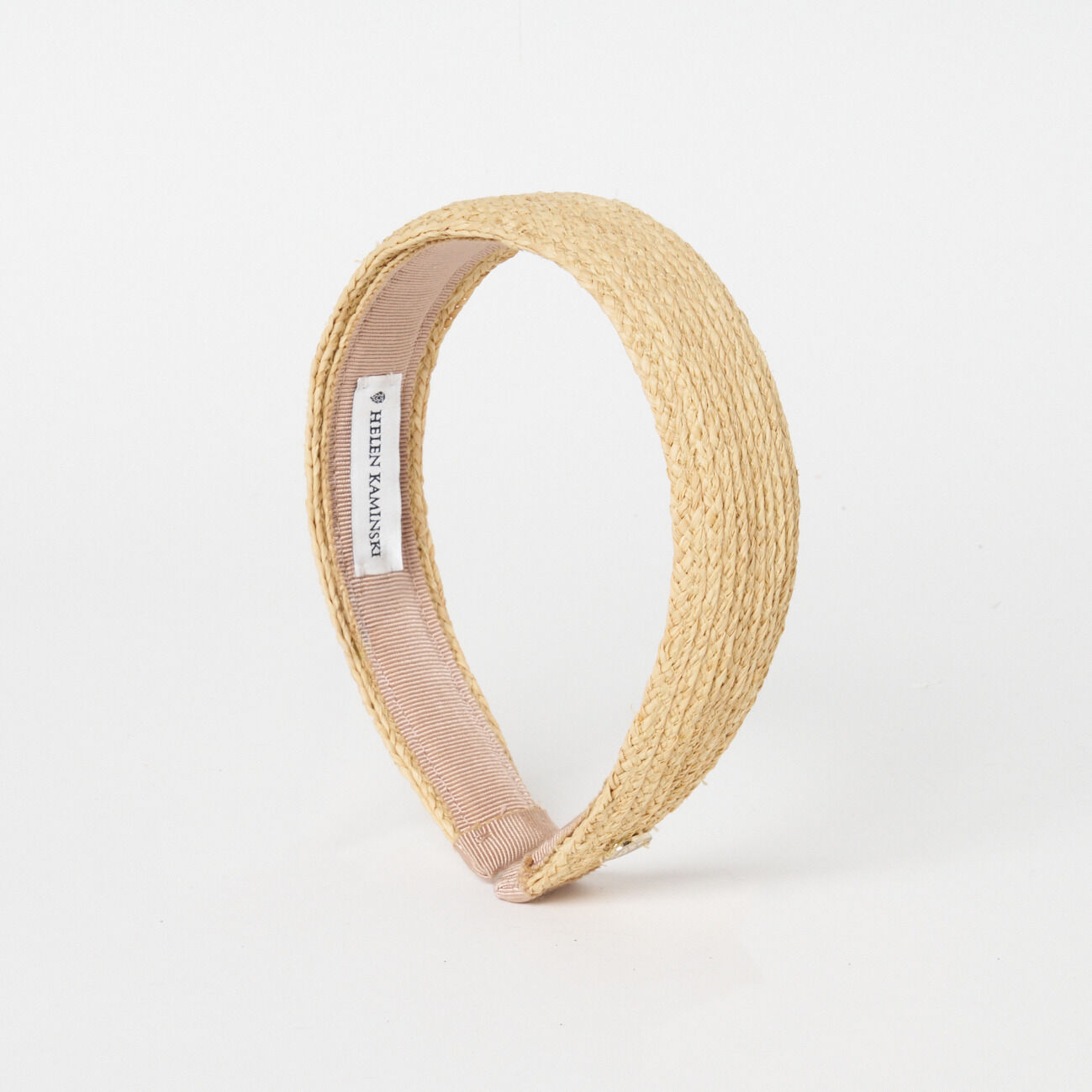 HELEN KAMINSKI「HELEN KAMINSKI RAFFIA BRAID HEADBAND」|ヘアバンド|ベージュ
