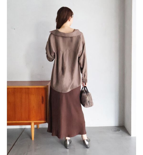  「細コーデュロイスキッパーシャツ」|シャツ・ブラウス|