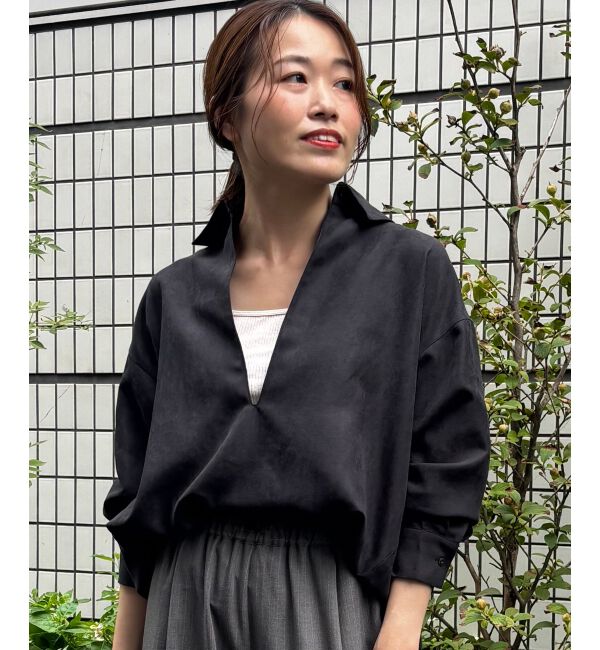  「細コーデュロイスキッパーシャツ」|シャツ・ブラウス|