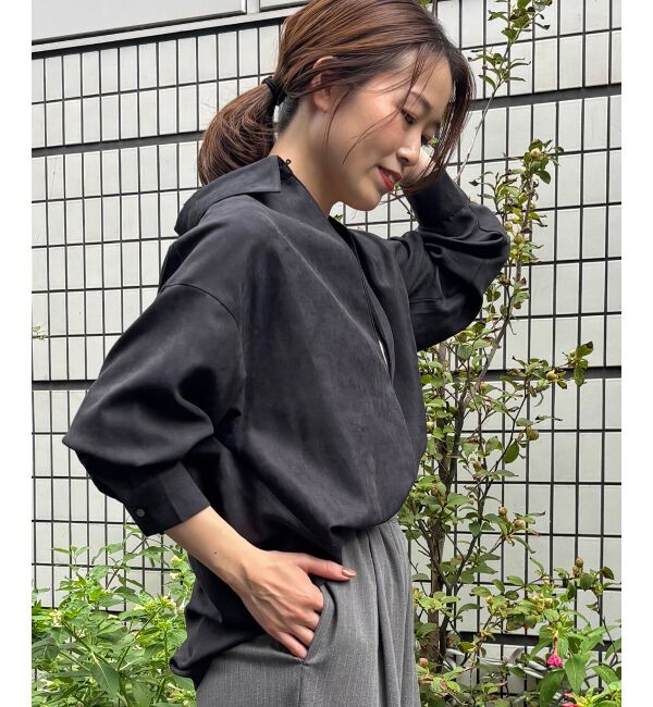  「細コーデュロイスキッパーシャツ」|シャツ・ブラウス|